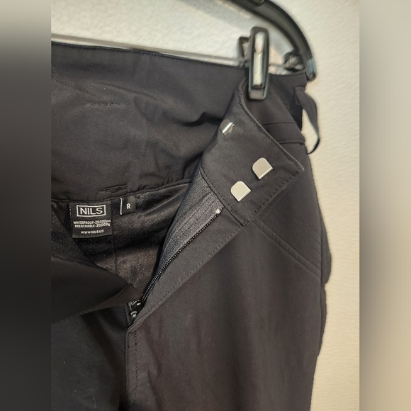NILS Betty Slim Fit Ski Snowboard Pants Blacl Size 8R - Picture 8 of 12